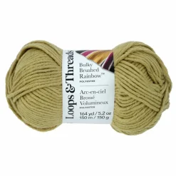 Bulky Brushed Rainbow™ Yarn by Loops & Threads®