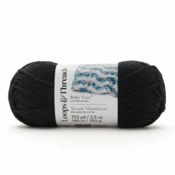Bulky Twist™ Solid Yarn by Loops & Threads®