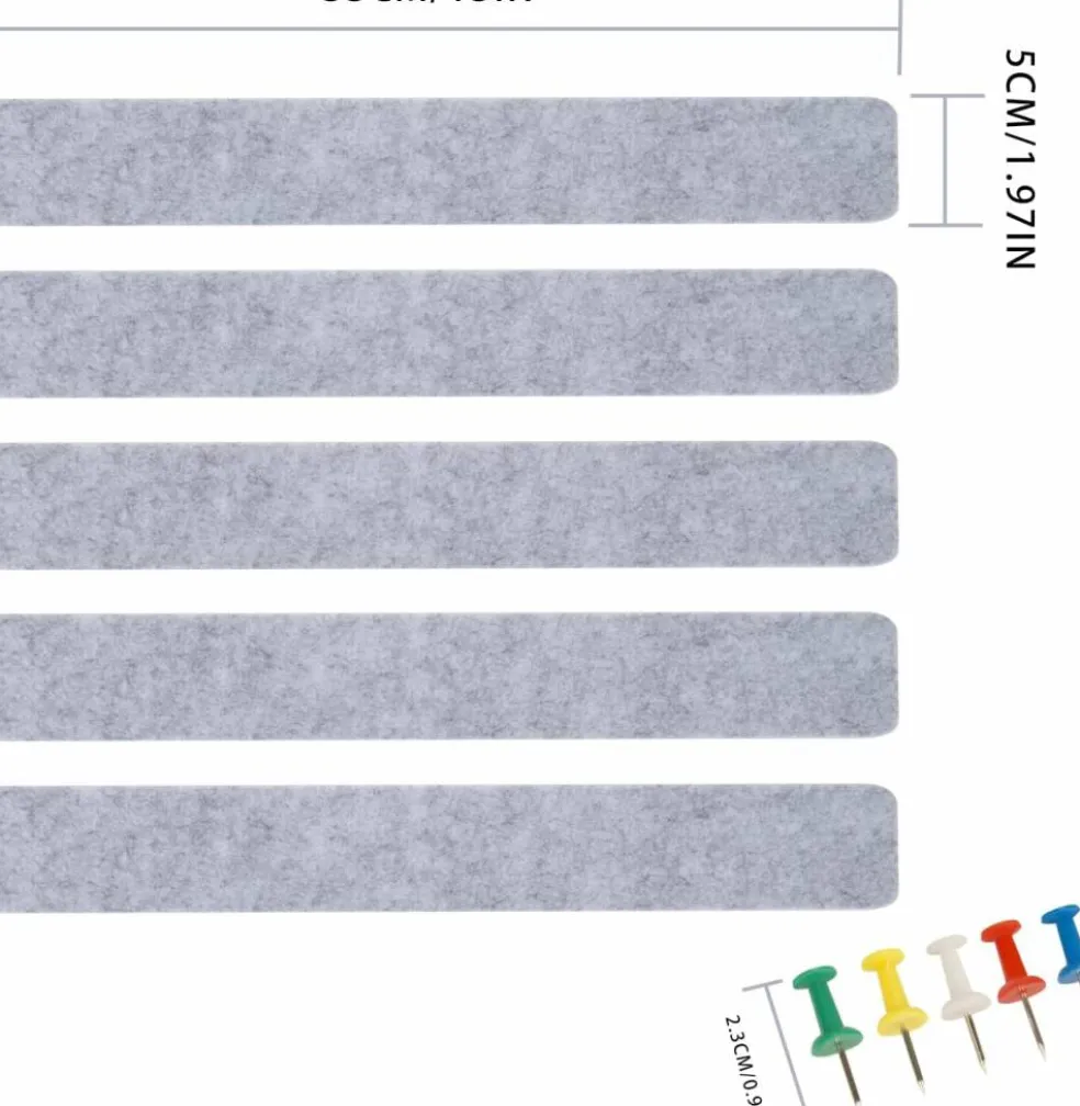 Bulletin Cork Board (Grey)