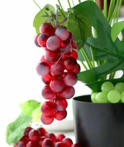 4 Bunches Fake Grapes