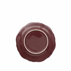 8" Burgundy Ceramic Plate by Ashland®