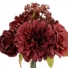 12" Burgundy Dahlia & Rose Mix Bouquet by Ashland®