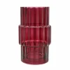 8" Burgundy Glass Vase by Ashland®