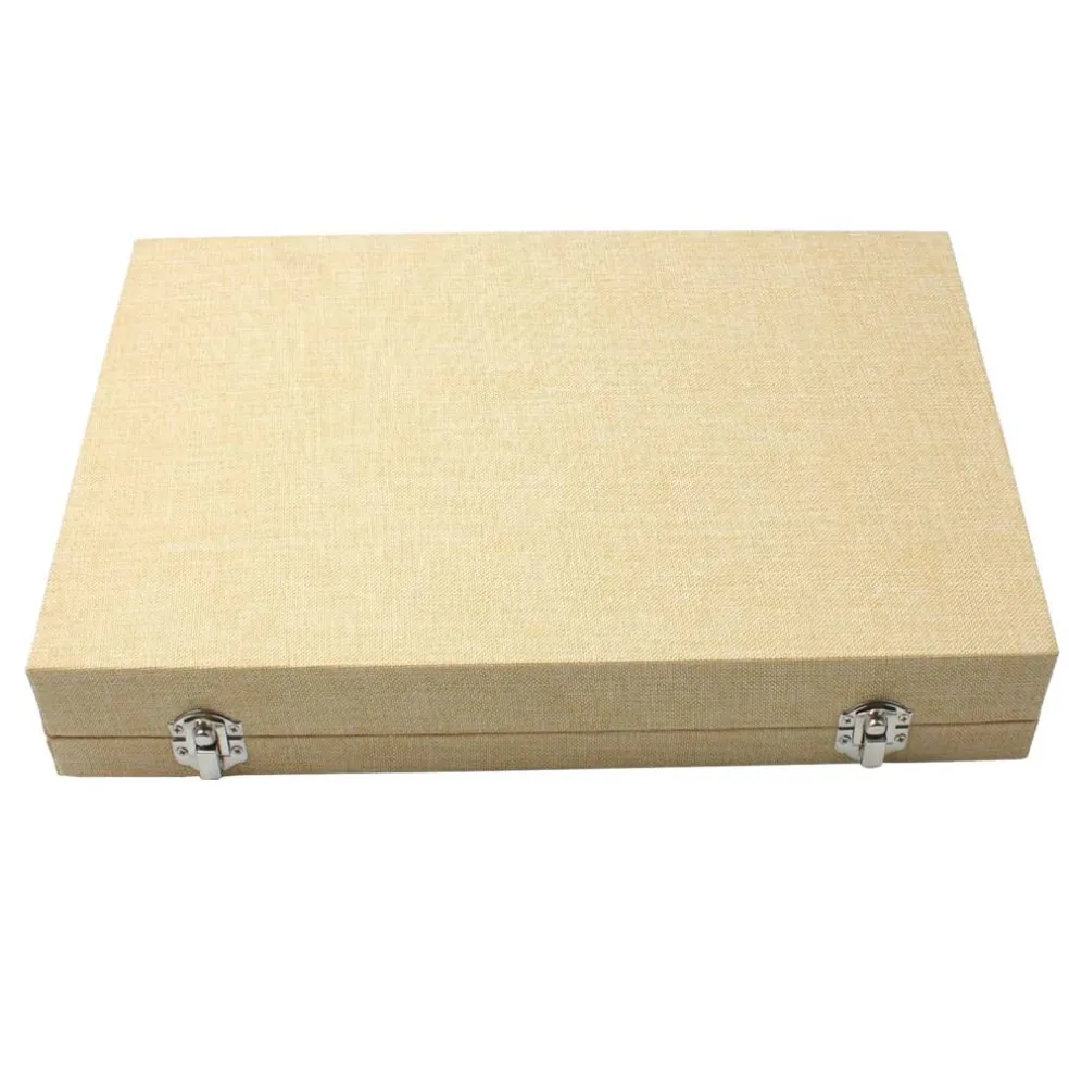 Burlap Tray with Lid By Bead Landing™