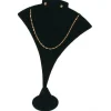 Bust Display Pendant Earring Combo Black Velvet