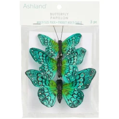 Butterfly Embellishments, 3ct. by Ashland®