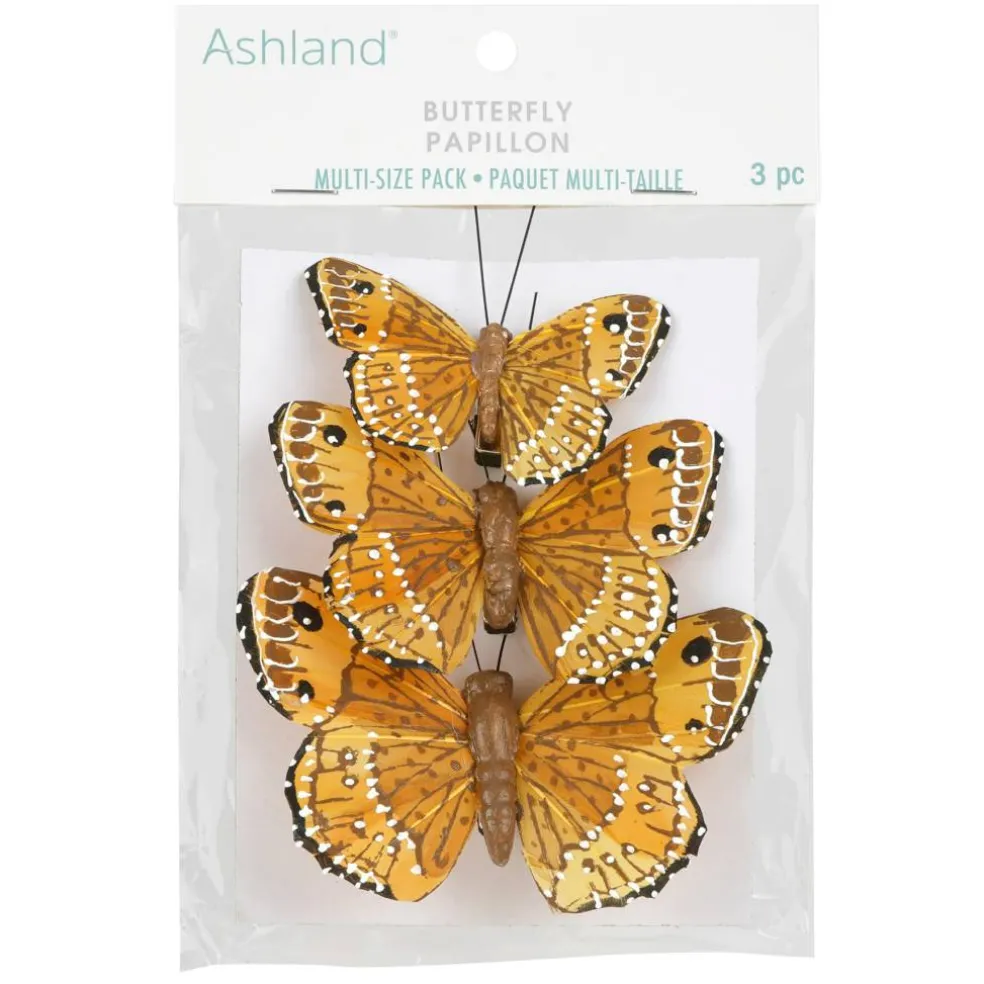 Butterfly Embellishments, 3ct. by Ashland®