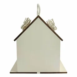 7" Butterfly Garden DIY Plywood Birdhouse by Make Market®