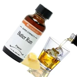 Butter Rum Flavor for Sweet and Warm Taste in Desserts and Baked Goods