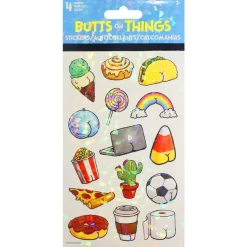 Butts on Things Stickers