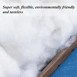 BUTUZE Premium Polyester Fiber Fill, High Resilience, for Stuffing Small Dolls, Part Pillow Comforter DIY, 100g/3.5oz, Recyclable