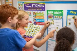 Buzzing Bumblebees Sparkle Stickers® – 72 Count, Fun Reward & Craft Stickers