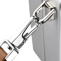 Byootique Aluminum Mini Crossbody Bag with Adjustable Strap for Travel,Sliver