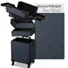 Byootique 4in1 Rolling Makeup Train Case Cosmetic Organizer Rococo Midnight