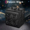 Byootique Makeup Train Case Cosmetic Organizer w/ Mirror Classic Black Artist
