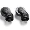 Byootique 2 Pack 2" Swivel Caster Wheels without Locking Brake for Makeup Case