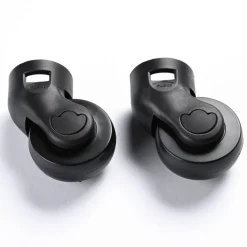 Byootique 2 Pack 2" Swivel Caster Wheels without Locking Brake for Makeup Case
