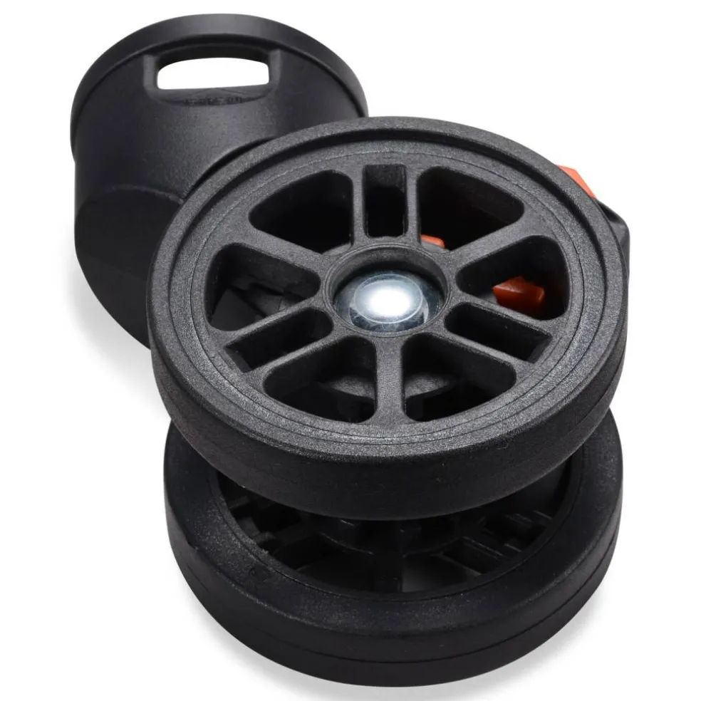 Byootique 4Pcs 2" Swivel Replacement Wheel Caster with Locking Brake for BYOOTIQUE Makeup Case