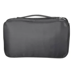 Byootique Portable Multi Brush Holder Makeup Bag Cosmetic Organizer Polyester Storage Artist Travel Home Case with Belt Strap (Only Bag)