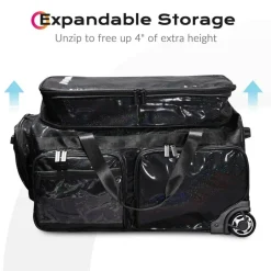 Byootique Rolling Dance Bag Dance Recitals Bag for Competition FA Starry