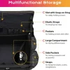 Byootique Soft Rolling Hair Stylist Train Case w/ Hair Tools Travel Bag Backpack