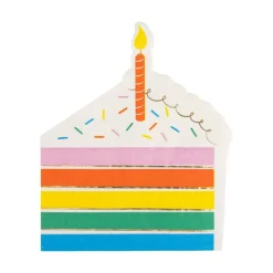 Cake Shaped Napkins