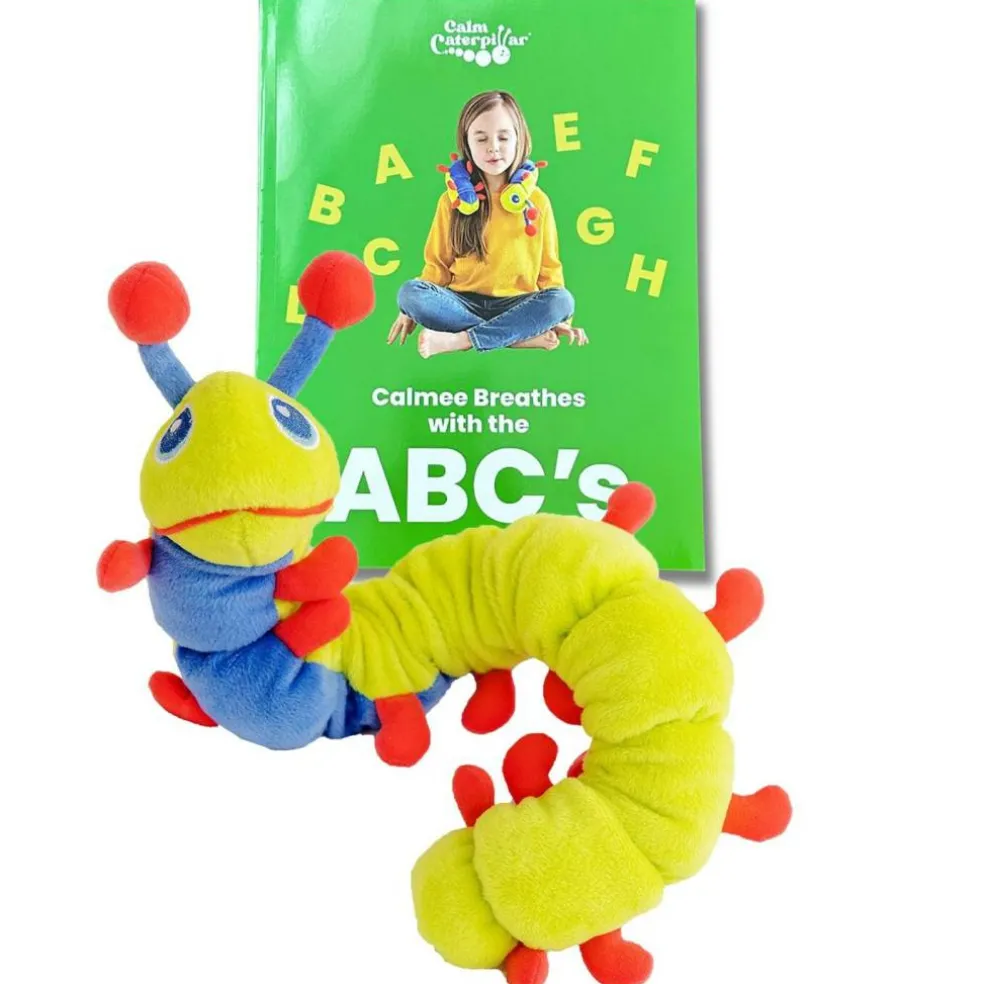 Calmee the Caterpillar & Calmee Breathes with the ABCs Book