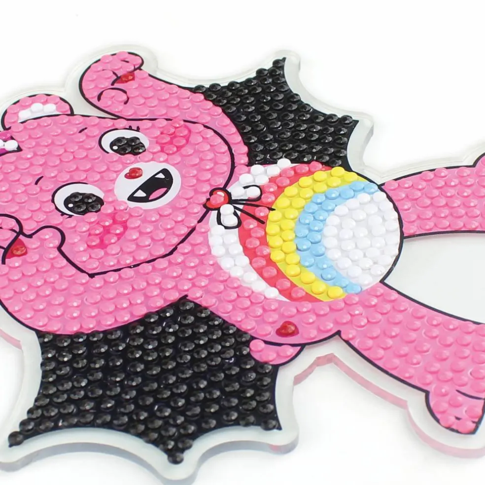 Camelot® Dots Halloween Carebear Cheer Diamond Pal