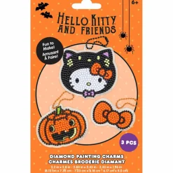 Camelot® Dots Hello Kitty® Cat Halloween Diamond Pal Charms