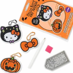 Camelot® Dots Hello Kitty® Cat Halloween Diamond Pal Charms