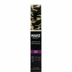Camouflage Pattern Permanent Vinyl by Make Market®