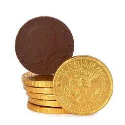Candy by Color Studio Fort Knox® Milk Chocolate Coins
