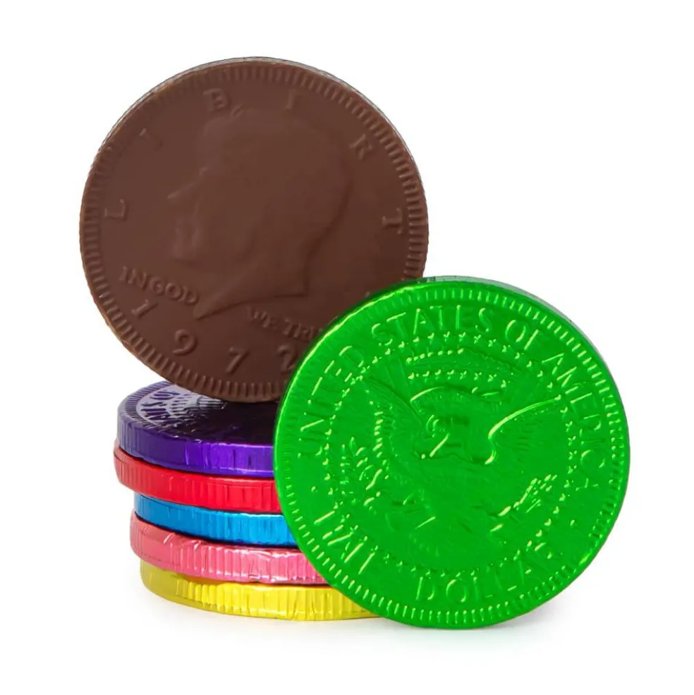 Candy by Color Studio Fort Knox® Milk Chocolate Coins