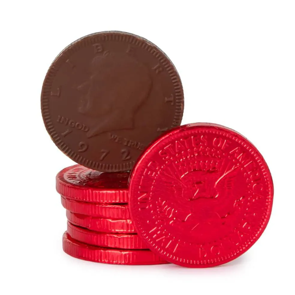 Candy by Color Studio Fort Knox® Milk Chocolate Coins