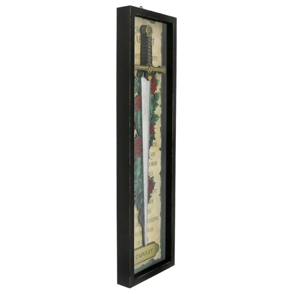Capulet Sword & Roses Shadowbox Wall Décor by Ashland®