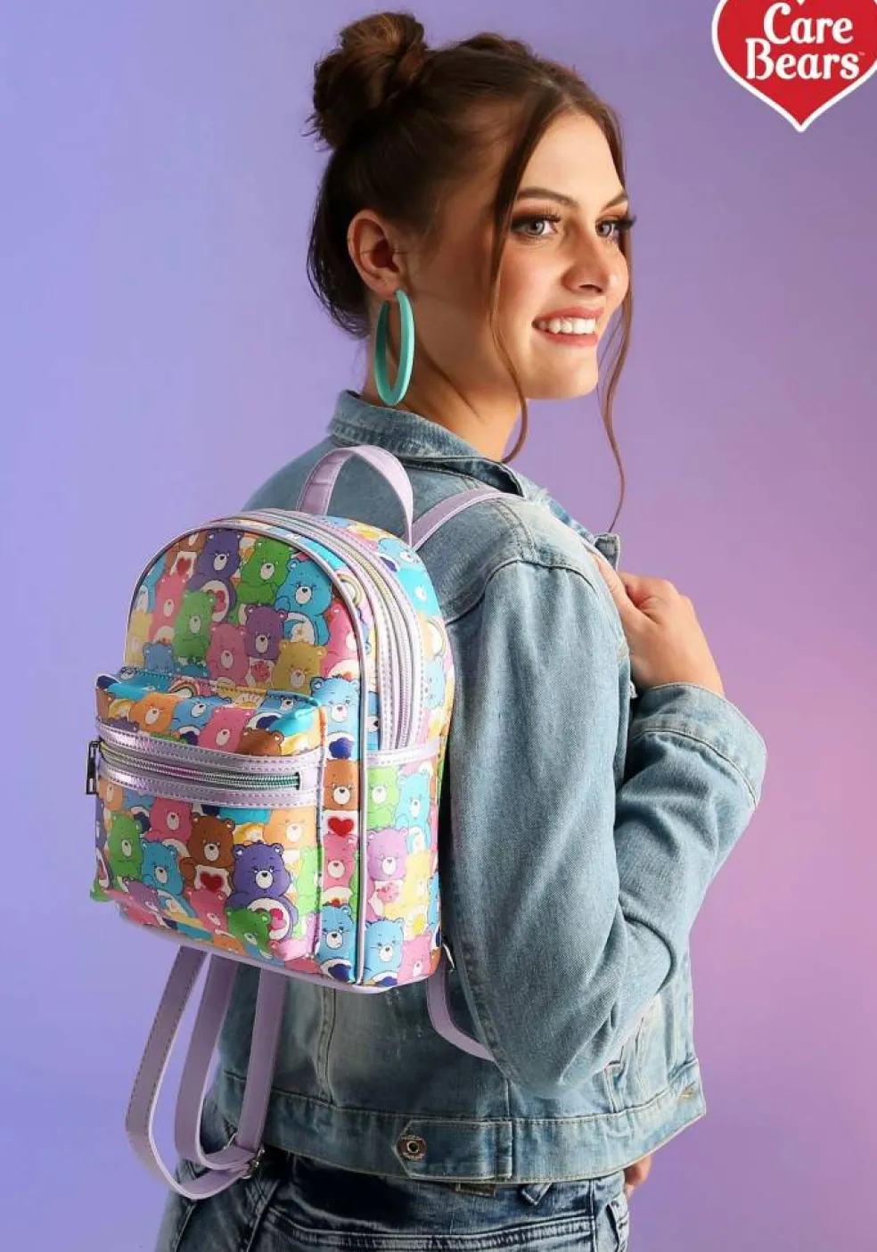 Care Bears Classic All Over Print Mini Backpack