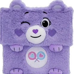 Care Bears: Storables 8" Box - Share Bear - Purple Character Themed Bin, Fabric Storage Container, Opening Top Lid, Holds Toys, Books & More, Licensed
