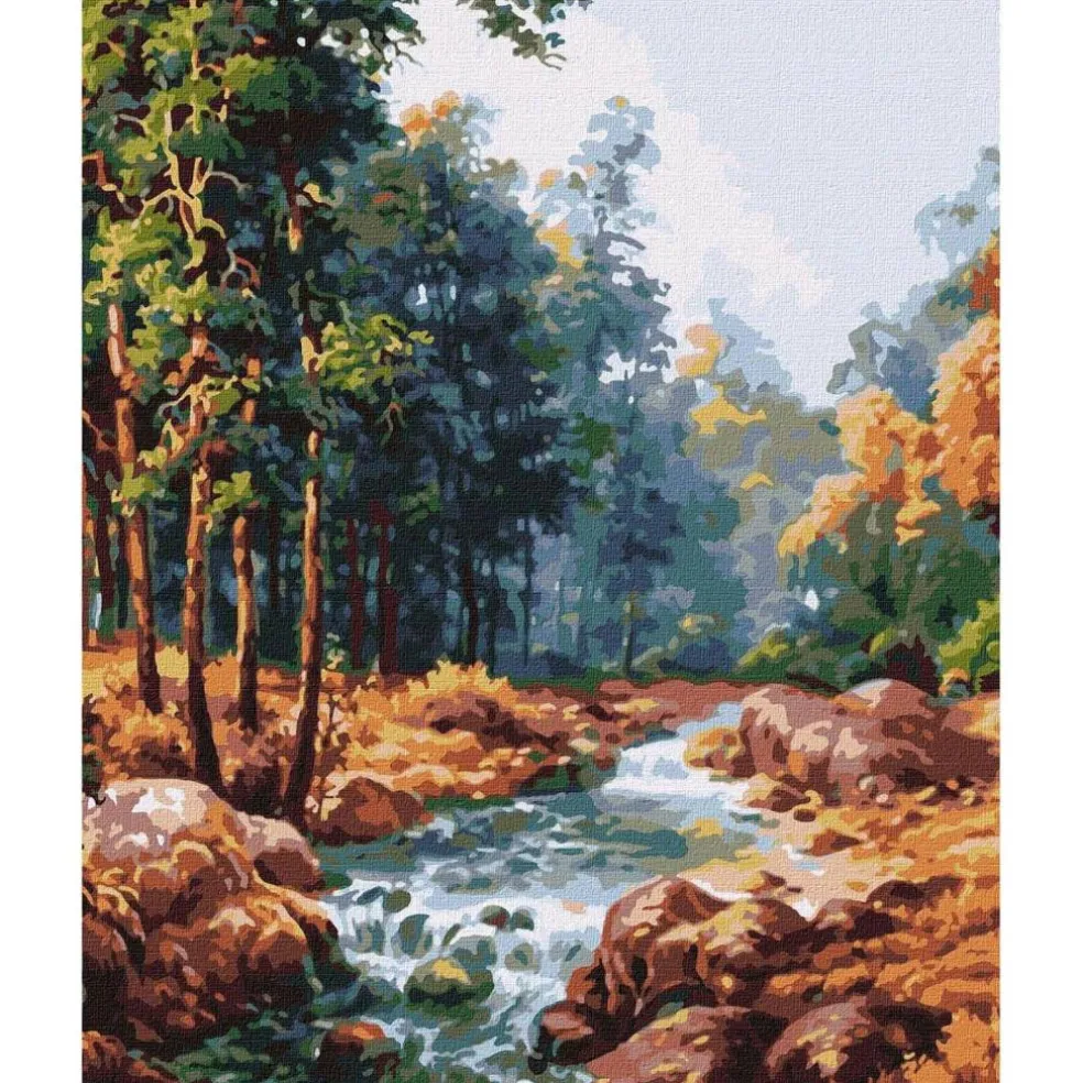 Carpathian Watershed Painting by Numbers Kit