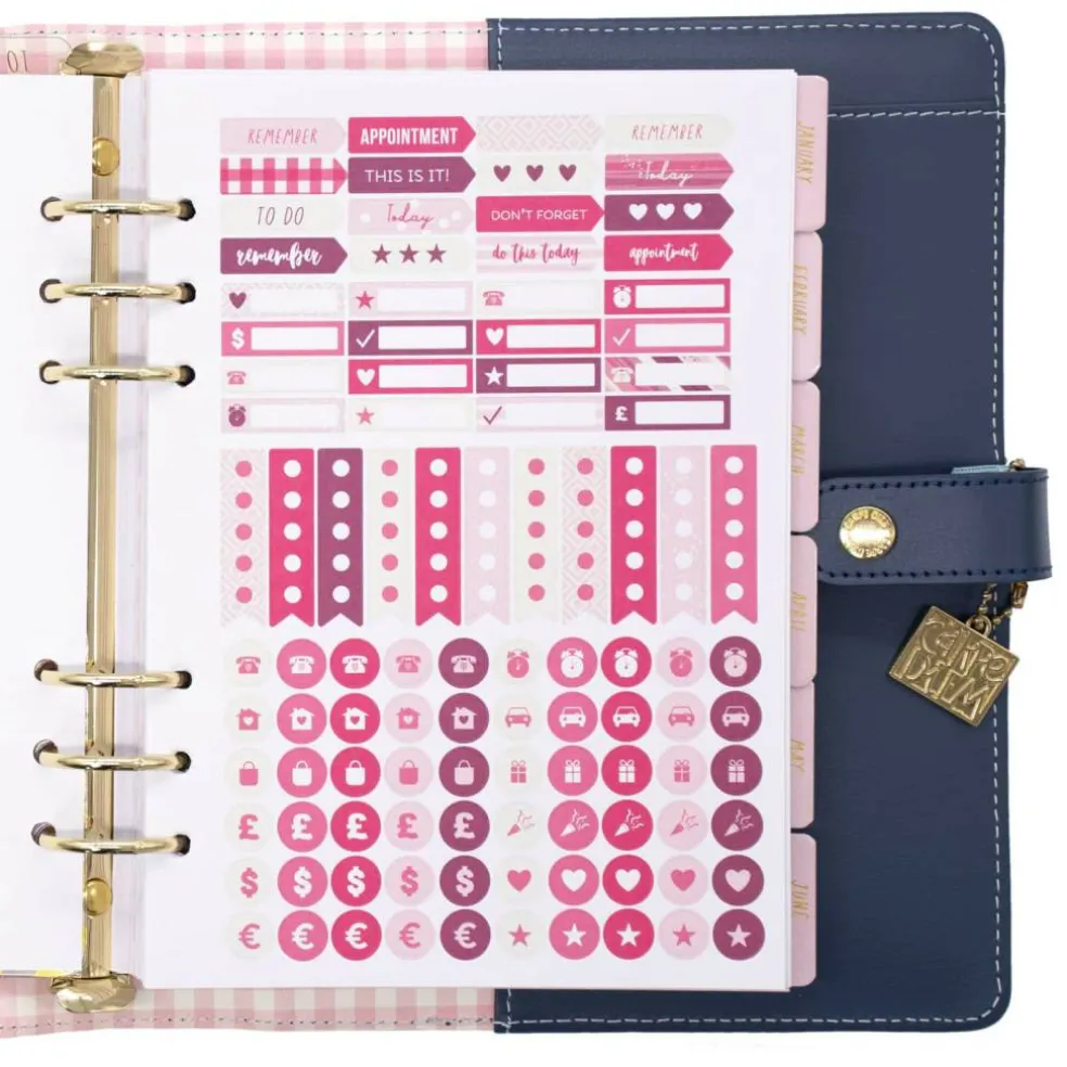Carpe Diem A5 Ditzy Floral Planner