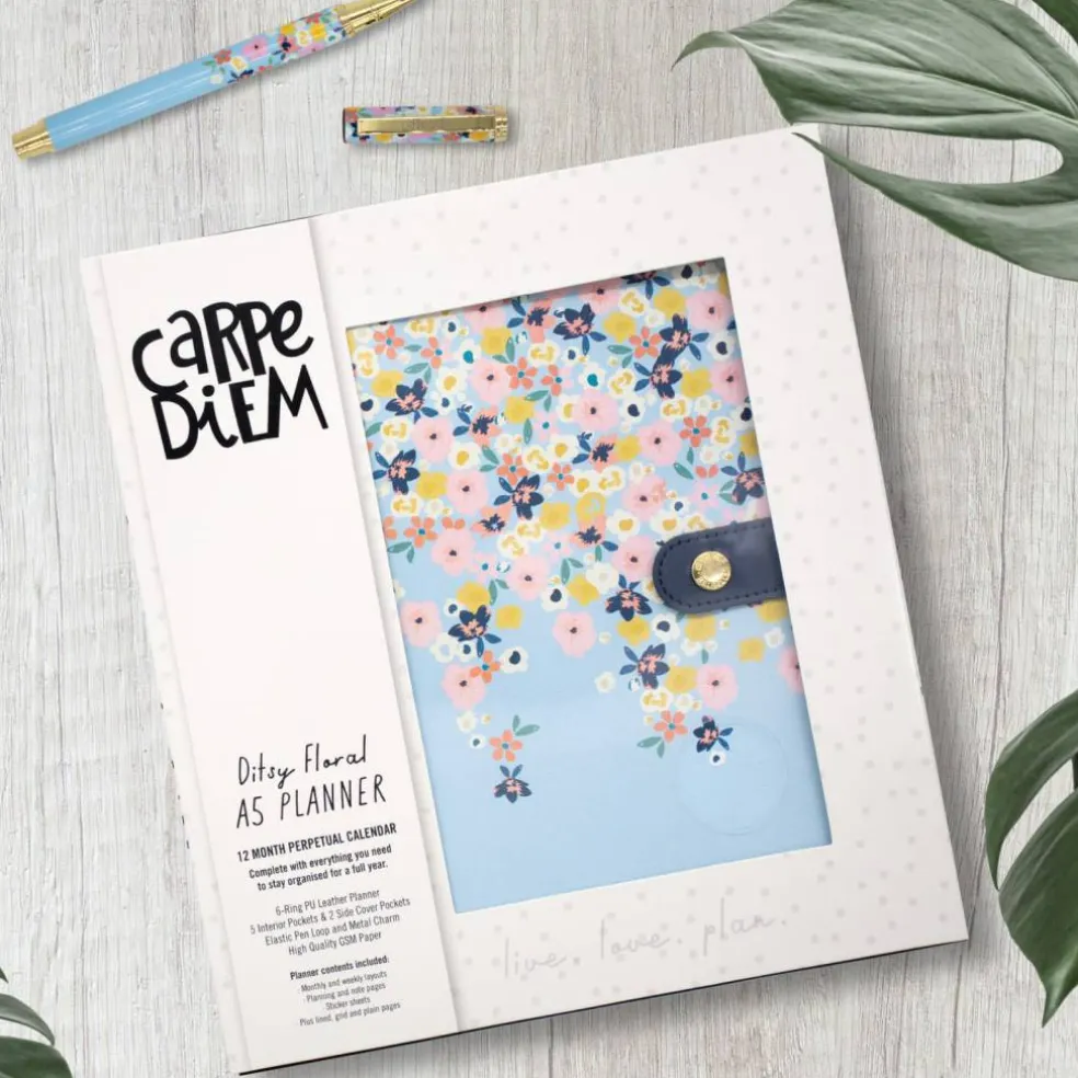 Carpe Diem A5 Ditzy Floral Planner