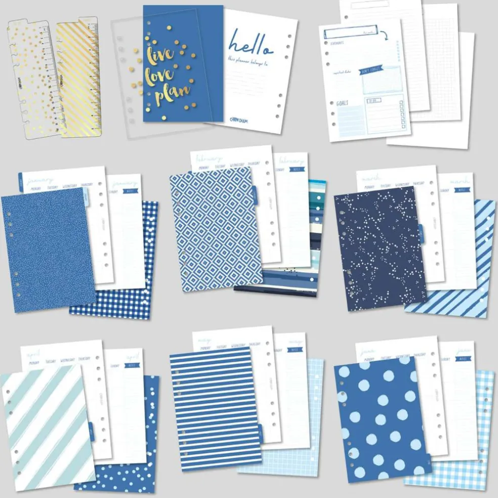 Carpe Diem Color Wash Personal Planner