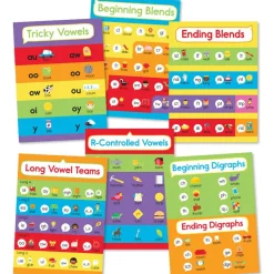 Carson Dellosa Education® Phonics Bulletin Board Set, 6ct.