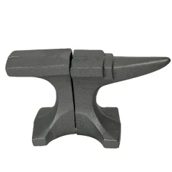 Cast Iron Anvil Bookends Set of 2 with Smooth Flat Top - 8" L Book Holders