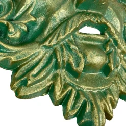 Cast Iron Green Man Wall Décor, Multiple Finishes
