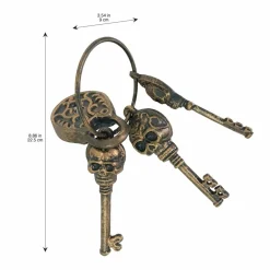 Cast Iron Lock & Keys Wall Décor by Ashland®