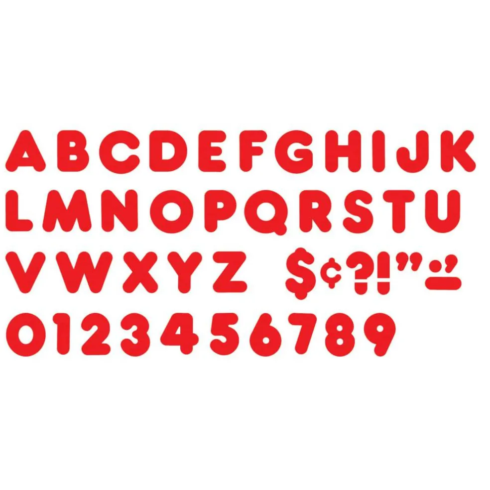 4" Casual Uppercase Ready Letters®