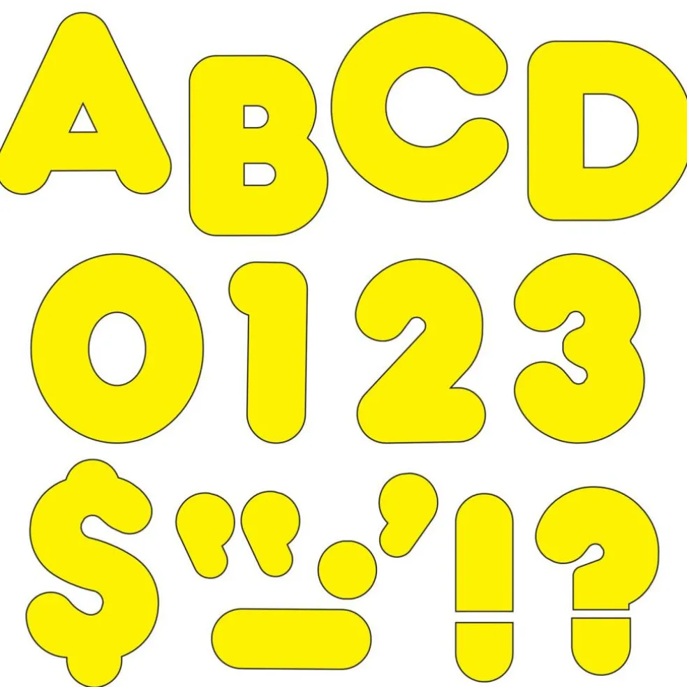 4" Casual Uppercase Ready Letters®
