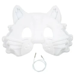 Cat Paper Mache Mask by Creatology™