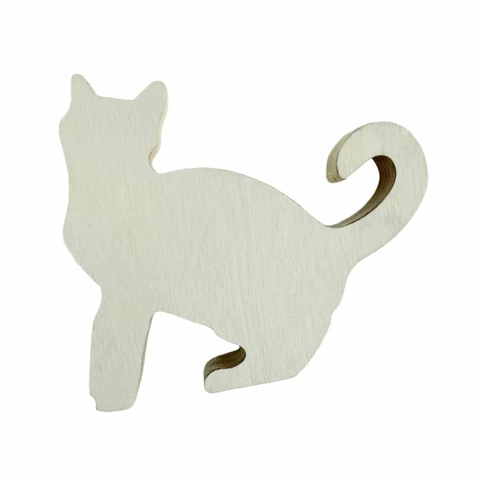 Cats DIY Wood Décor Shapes, 6ct. by Make Market®