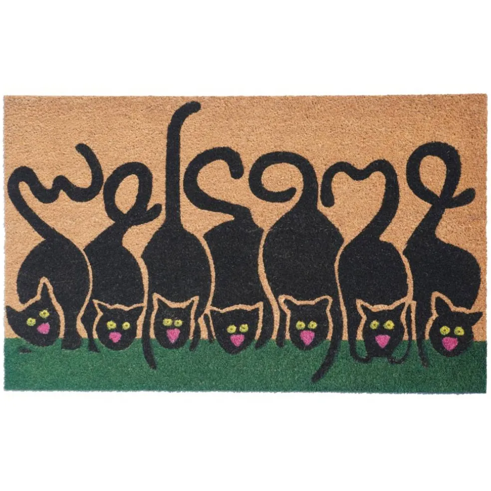 Cats Welcome Doormat